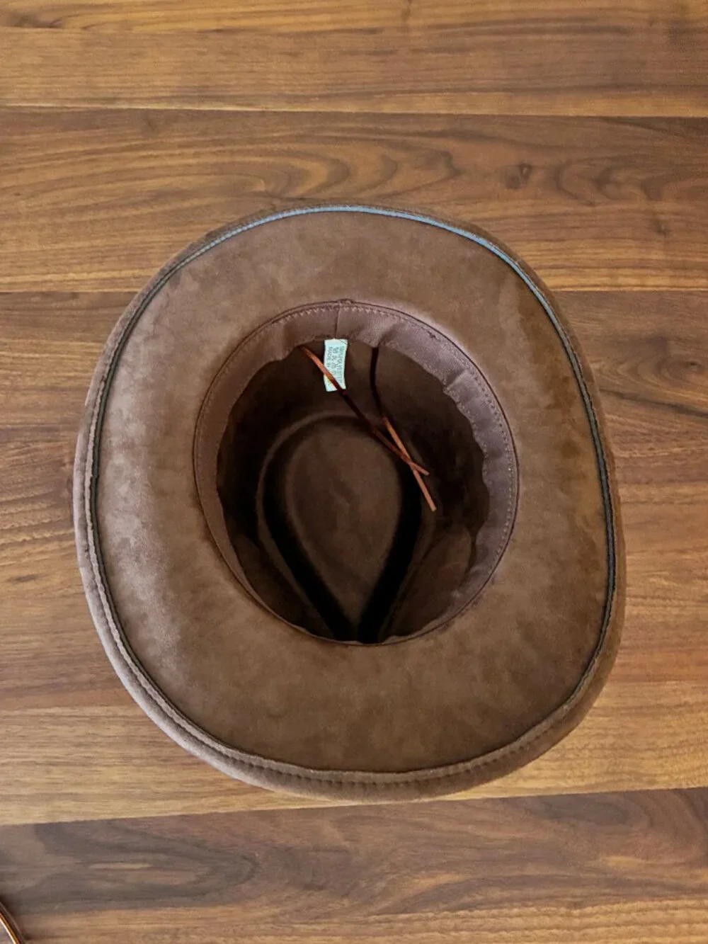 Brown Suede Western Cowboy Hat